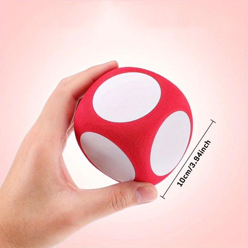 WTEMPO DIY Blank Large Foam Dice Soft Reusable Erasable Perfect for Educational Games Party Favors and Outdoor Funny Activities