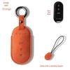 Suede Key Case for AITO Huawei M5/M7 - EV Accessory Shell with Buckle