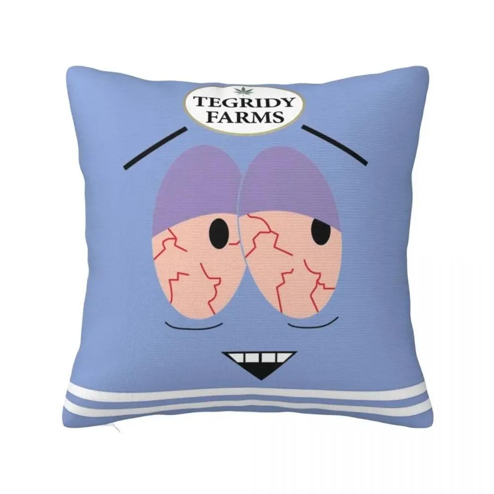 Southpark Towelie Pillow Case Cover Funny Cartoon Towelie High Opd Stuff Chair PillowCase Square Style,(14) 30x30cm