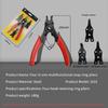 4 In 1 Multifunction Circlip Pliers Snap Ring Pliers Retaining Circlip Pliers Disassembly Ring Pliers Hand Tools