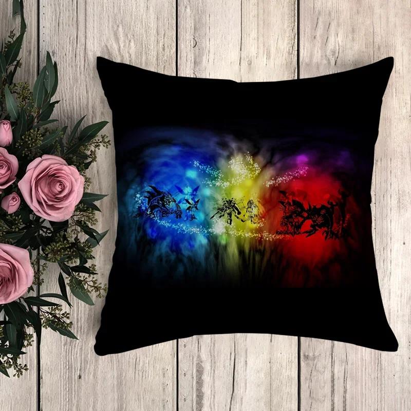 Pillow Digimon Decorative Pillowcase Decor Cushion Cover Luxury Throw Pillows Sofa Cushions Car Decoration Pilow Cases