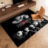 1pc Linkin Park Print Area Rug - Soft, Washable Non-Slip Indoor Mat, Living Room, Home Office Decorative Rug,Office Decorative