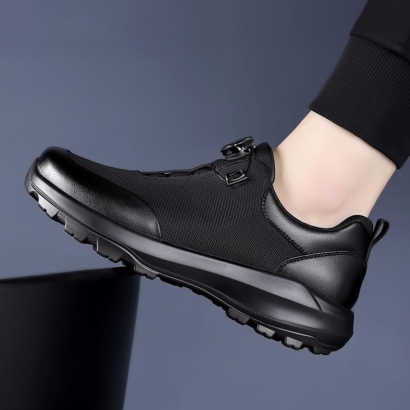 Men Outdoor Hiking Walking Shoes Lightweight Breathable Trail Sneakers Anti Slip Travel Trekking Casual Sports Footwear Daily Wear