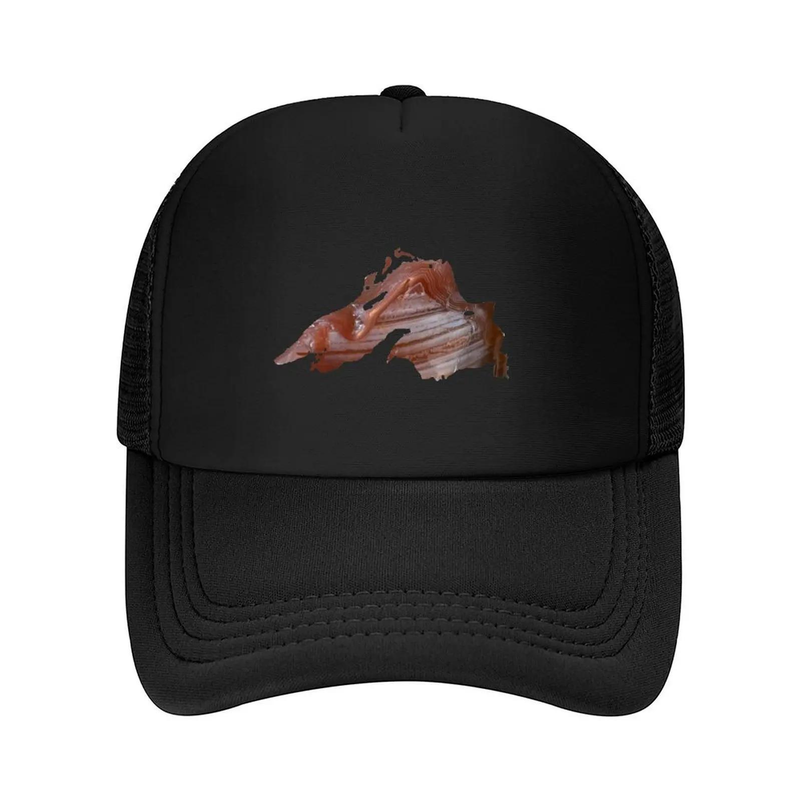 Lake Superior Shaped Agate  WaterLevel Baseball Cap hats for Unisex Kids Hat F New In Hat Baseball Unisex Womens