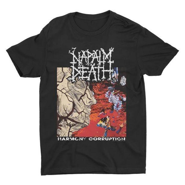 New Napalm Death Harmony Corruption T-Shirt Unisex NZ022 XL