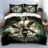 Linkin Park Hybrid Theory Biancheria da letto Set Copripiumino Copripiumino Federe (1*Copripiumino 2*Federe, senza piumino)