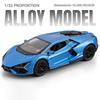 1:32 Lambor Revuelto Car Model Pull Back Acousto-optic Alloy Discast Metal Toys Car Goods Model for Children Boys