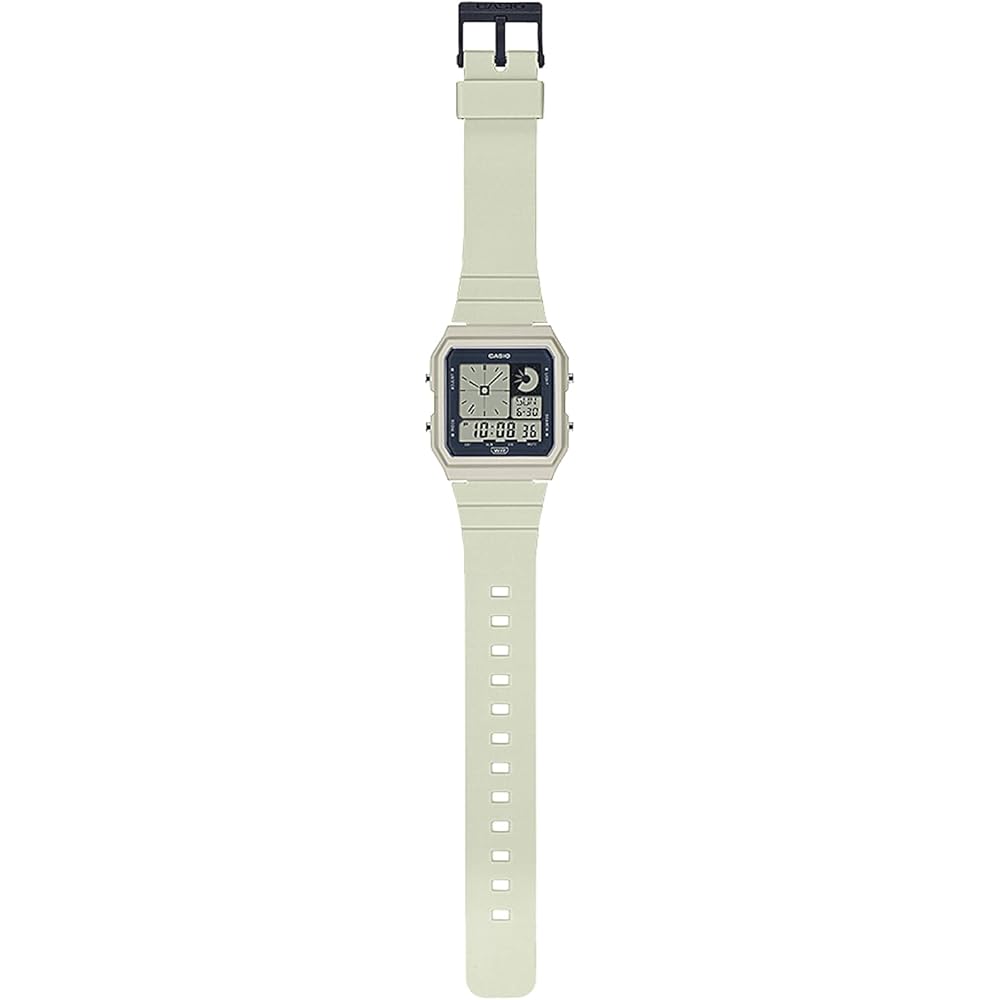 Casio LF-20W-1AJF Standard Watch Unisex Ivory Color Water Resistant