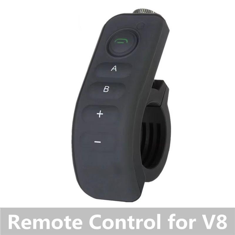 Handlebar Remote Control For V8 For Motorbike Motorcycle Bluetooth Helmet Intercom Wireless Switch System