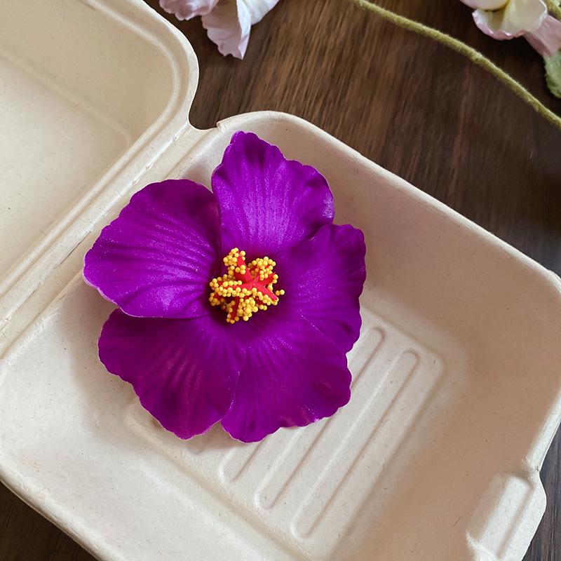 

Hibiscus & Sunflower Duckbill Hair Clip - Stylish, Versatile, High-End Women s Accessory