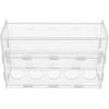 POPETPOP Quail Transparent Feeder Rutin Chicken Feed Box Chick Small Bird Food Water Container for Chicks/ducks/quail/rutin Chicken Brooder Box