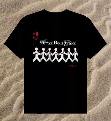 Гурт Three Days Grace Футболка Чорна One-X Повний Розмір S-5XL Унісекс Футболка