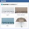 Frilled long automatic suitable for both sunny and rainy fiberglass umbrella, opening, days, 55cm, sun-blocking, UV-cut coating, frame, LIEBEN-1415