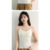 Damen Lang Schönheitsrücken Camisole, Feste Cups Hautfarbe Nahtlos Große Größen Basis Tanktop