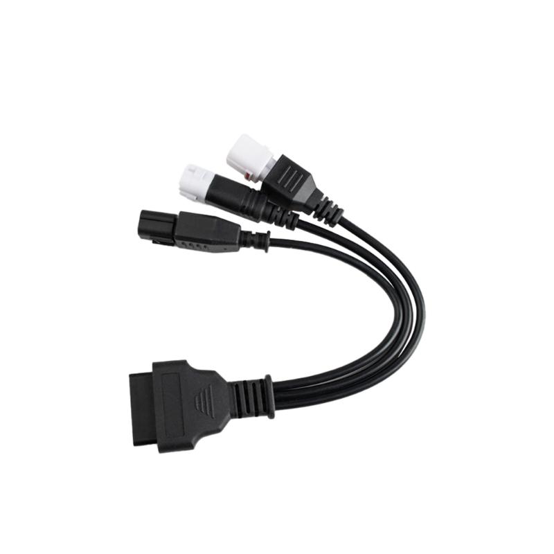 

Multiple Pin OBDII Adapters Cable 16Pin To 3 4 6Pin Connector Motorcycle Diagnostic Connector Cable Plastic for Bikes 1