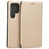 Etui Beline Book Magnetic Do Galaxy S25 Ultra, Złote