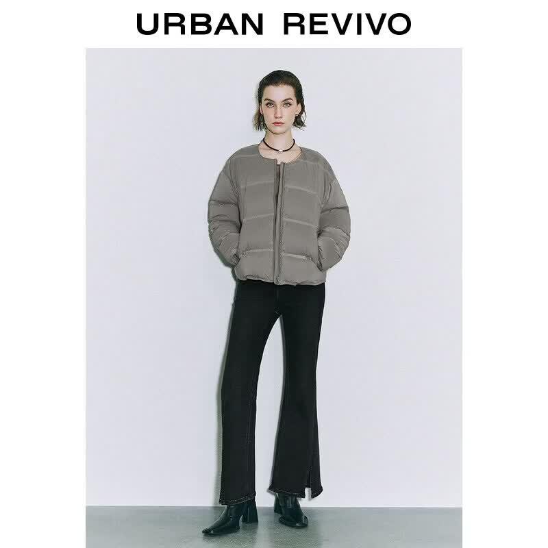 UR2026 Women's High-Waisted Flared Denim Jeans