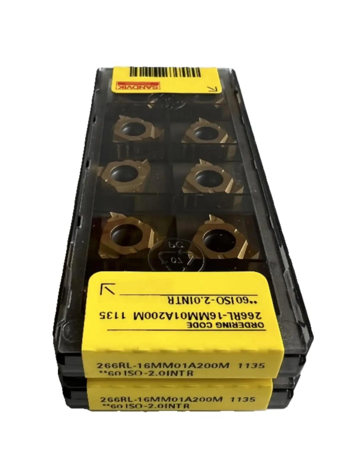 

Original Sandvik / 266RL-16MM01A200M 1135 / CNC lathe carbide blade 10 PCS