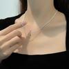 Fashion Silver Sparkling Adjustable Women's Bracelet Elegant Gypsophila Exquisite Bracelet New Wedding Party Jewelry Gift