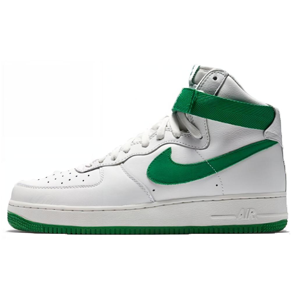 New Nike Air Force 1 High Retro Qs 'Lucky Green' 743546-104