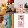 Adorable Marilyn Monroe Skirt Girl Tissue Box Cartoon Decorative Paper Holder