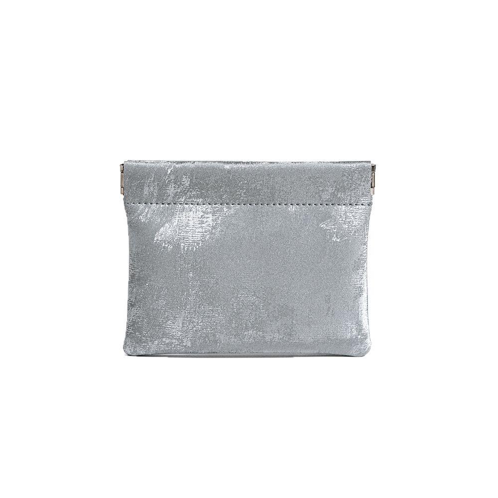 Ny kinesisk förvaringsväska, nationell stil satin kohud splitter myntväska, nya high-end läppstift hörlurar, äkta läder kortväska.