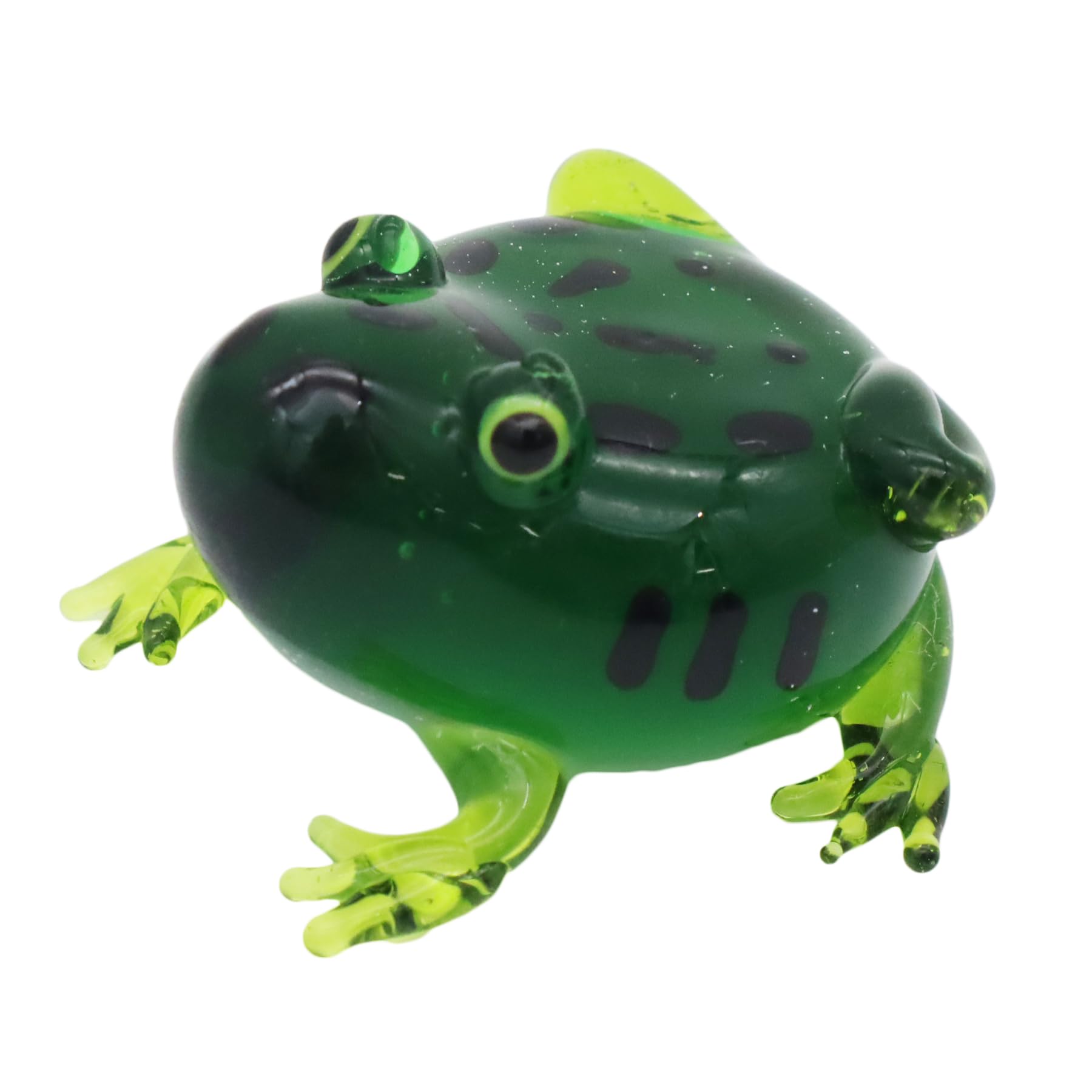 

Fourcart Милый Стеклянный Колокольчик Ручной Работы Рогатая Лягушка