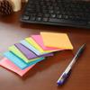 8Pcs Self-adhesive Memo Pad Paper with Lines Student Writing Marker Diary Message Paper Notebook