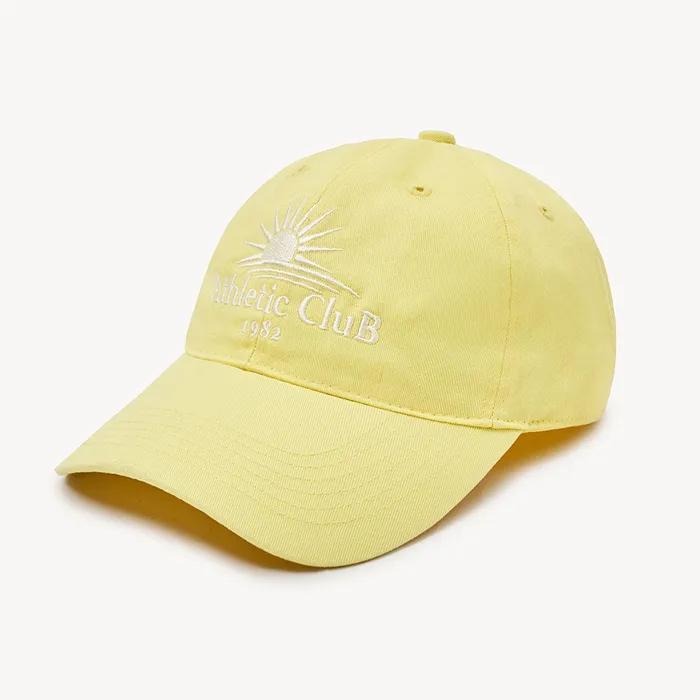Athletic CluB Cotton Ball Cap (YELLOW)