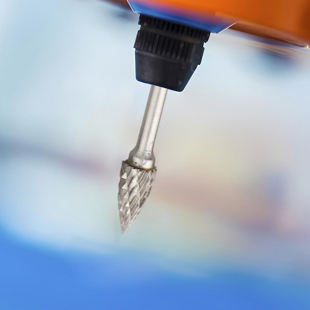 DIY Friendly 10 Piece Carbide Steel Grinding Heads for Precision Work