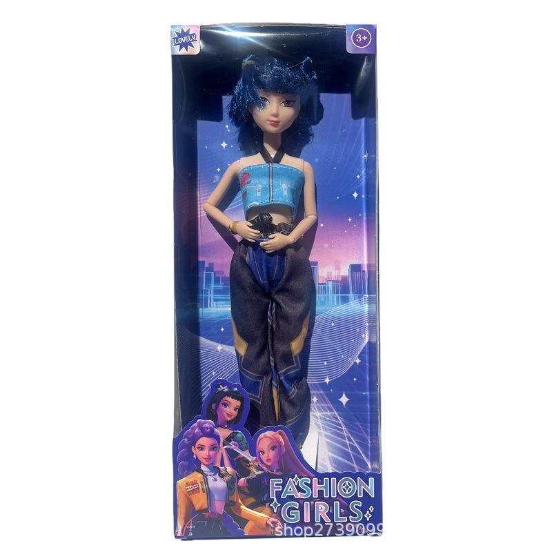 K-POP Dämonenjägerin Mädchengruppe Simulationspuppe Hanliu Mimila Zoe Vinylpuppe Mädchen Neues Spielzeug