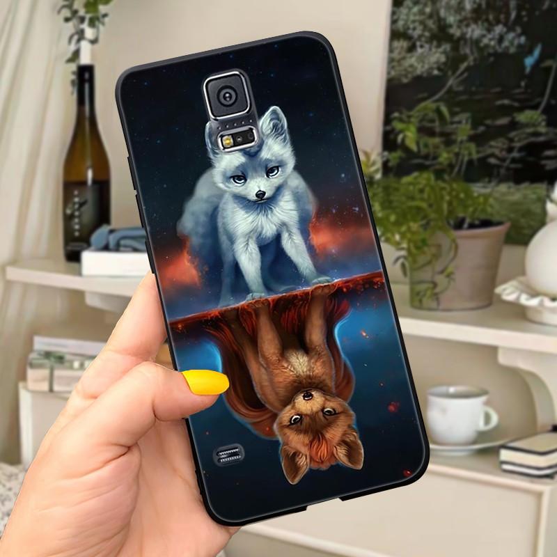 For Samsung s5 Case on For Samsung Galaxy S5 S 5 i9600 Soft Silicone Back Cover Silicone Case For Samsung S5 Neo Phone Cover