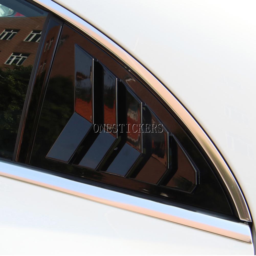 For Mercedes Benz CLA Class C118 W118 CLA180 200 220 260 AMG CLA35/45 2020-2022 Car Rear Window Triangle Louver Shutters Trim