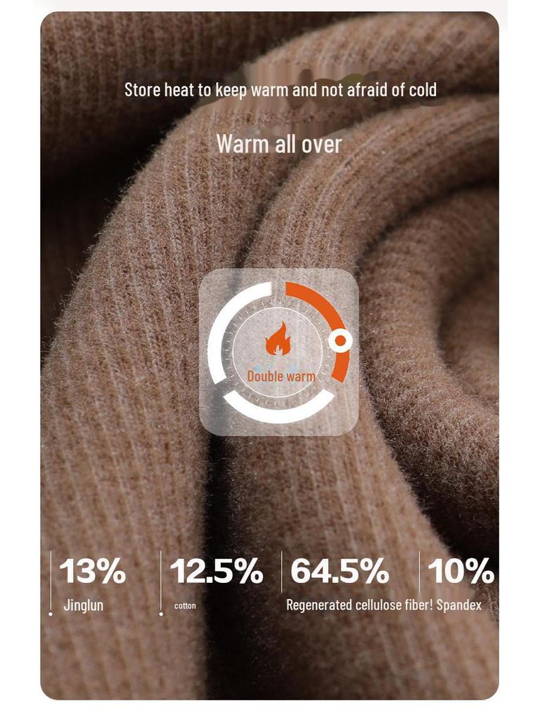 Pánské termální sametové samoohřívací triko s antibakteriální maskou - Podzimní oblečení odolné proti chladu