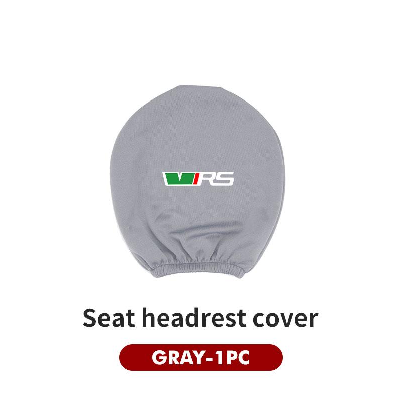 Car Seat Headrest Neck Pillow Cover Anti-Dirty Protective Cover For Skoda Octavia 2 3 Rapid Kodiaq Karoq Fabia Kamiq Superb MK3