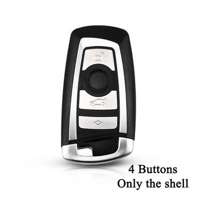 4 Tasten Remote Smart Autoschlüssel Shell für BMW CAS4 F 3 5 7 Serie F10 F20 F30 F40 X5 E92 E90 Schlüsseletui Ersatzabdeckung