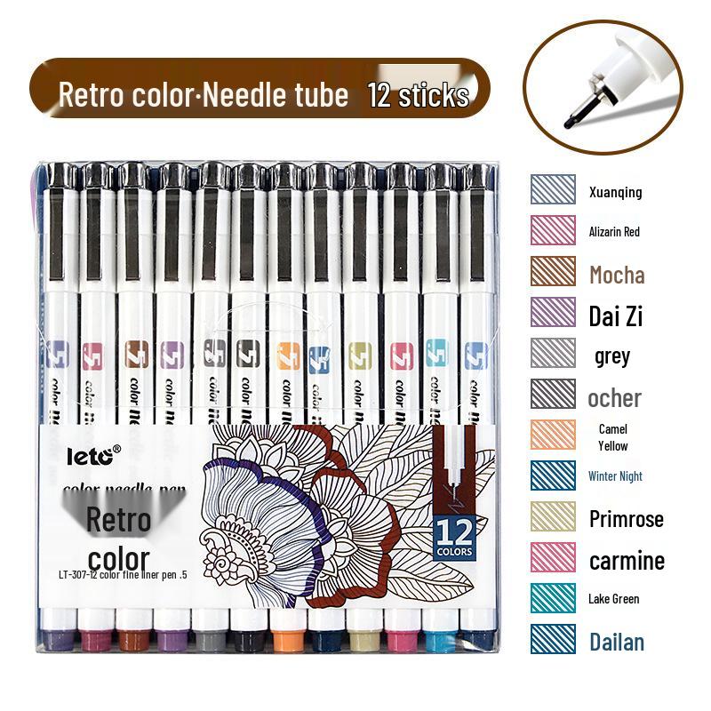 

Waterproof Fine-Tip Needle Pens for Art, Drawing, Manga, Sketching, Outlining, and Bordering - Ideal for Art Students.