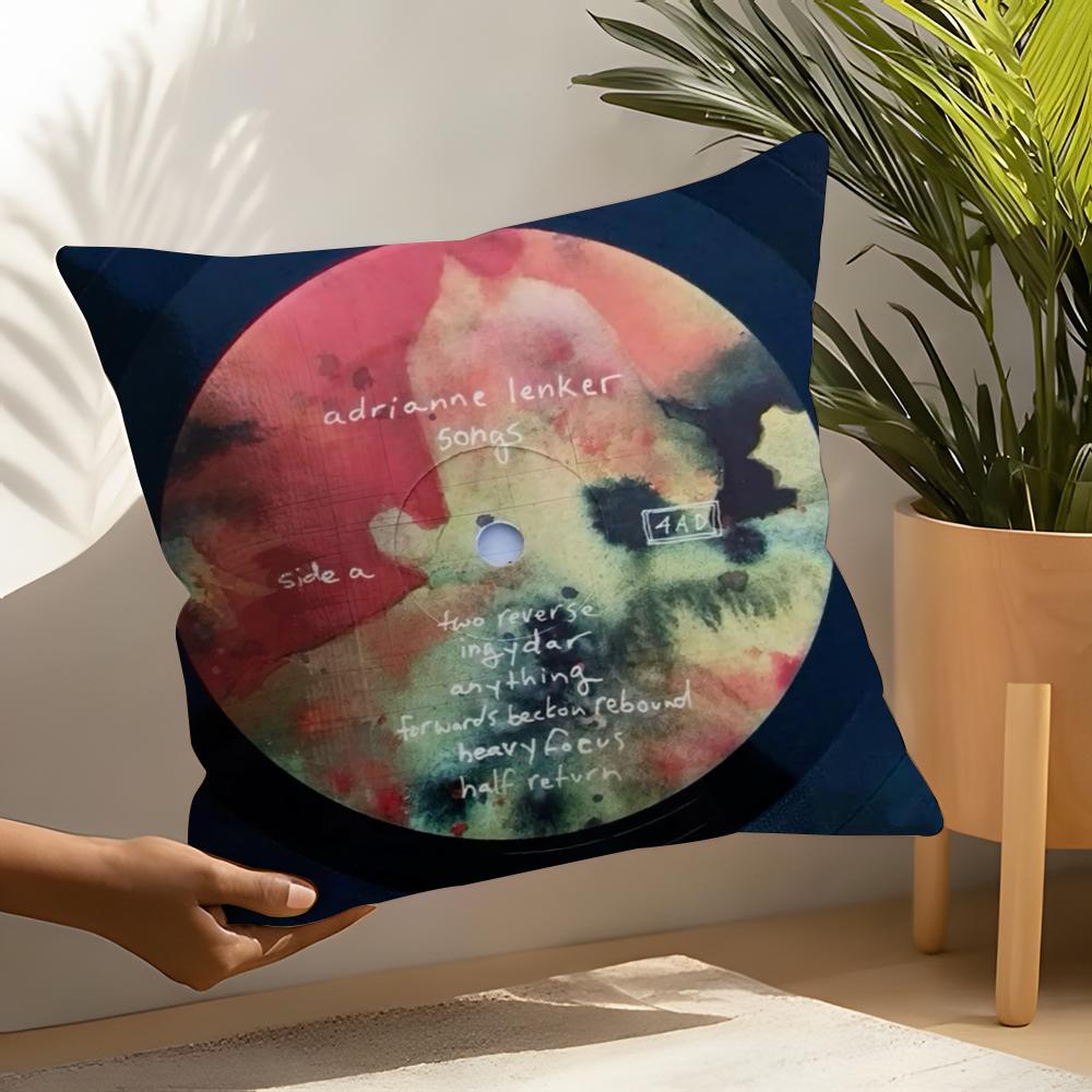 Adrianne Lenker - Songs Album Art Pillow Case Linen Cushion Covers For Decorative Sofa Home Pillows Case Car Chair Pillows Cases