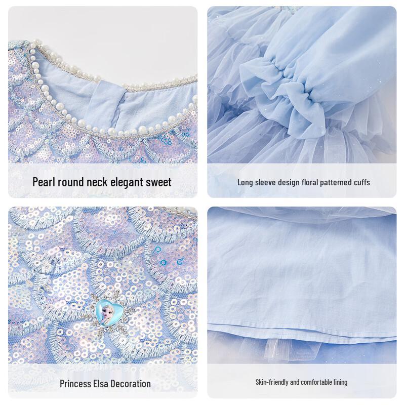 Disney Elsa Princess Dress for Girls