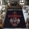 Gothic Illustrations Customized Name Carpet Design for Kitchen Entryway Decorate Room Study Room Antislip Carpet Office Home Decor