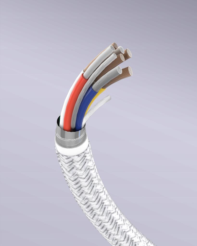 Innostyle Powerflex Usb Lightning Mfi Fast Charging Cable For Iphone Kevlar 2M Silver