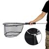 SANLIKE Landing Grip, Landing Shaft, Landing Net, Wading Grip, Landing Net Grip, Aluminum, EVA Grip with Hook, Ball Handle, Landing Pole, Gray