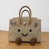 Jllycat Cute Fluffy Platinum Doll Crossbody Elf Handbag