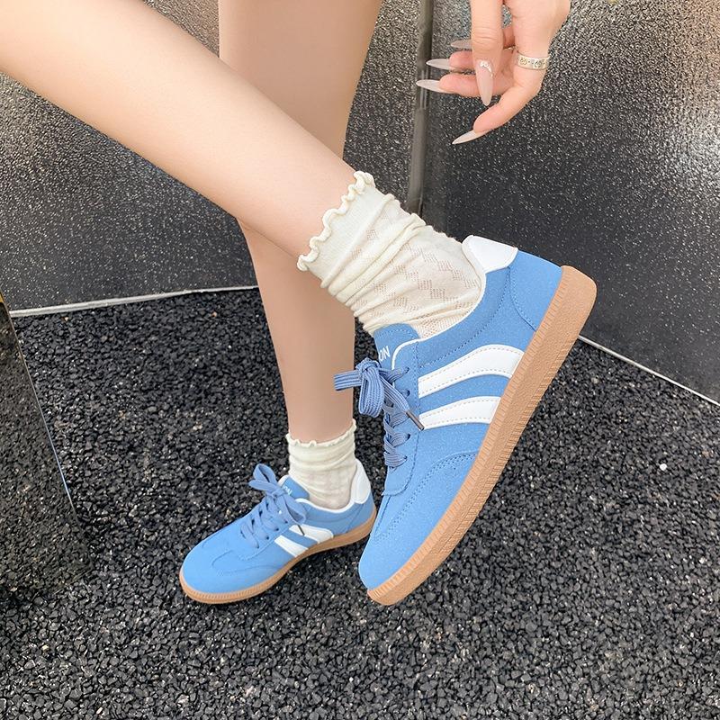 Fashion Women's Vulcanized Shoes 2025 New Women's Sneakers Fashion Casual Walking Shoes Tennis Training Shoes for Women Anti-slip Flats