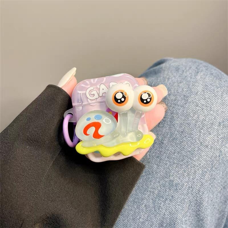 Animation three-dimensional cute cartoon for AirPods 1 generation earphone case Apple Bluetooth protective case 1st generation pro1 new