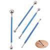 Steel 4pcs Double Pressed Ball Tile Grout Tool Repairing Stick Seam Construction