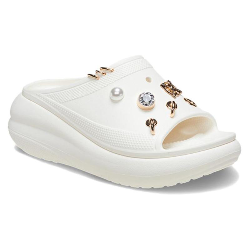 Crocs Slide Slippers Women's White