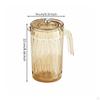 Pitcher Set Heat and Cold Resistant Large Capacity Water Jug Versatile Clear Juice with Cups