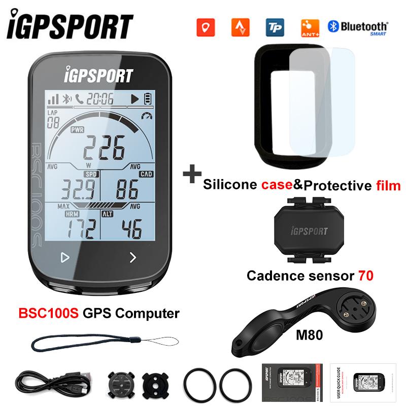iGPSPORT BSC100S 100S GPS Enabled Bike Bicycle Computer Road MTB Wireless Speedometer Odometer