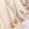 3pcs Newborns Dummy Chain Baby Soother Chain Pacifier Holder Woven Dummy Clip Toddlers Infant Pacifier Strap Baby Supply